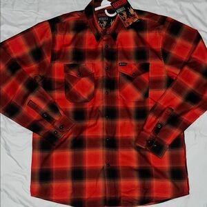 Dixxon Metallica Load Flannel Large Like new